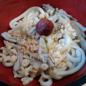 梅＆しょうがでさっぱり☆ぶっかけうどん